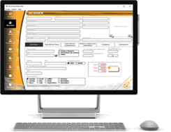 Logiciel de facturation Devis Factures Pro sur ordinateur